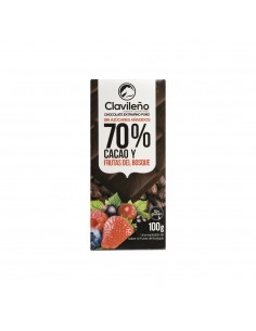 CHOC. NEGRO 70% FRUTAS DEL...