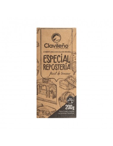 COBERTURA NEGRA 200GR S/GLUTEN (15 UND)