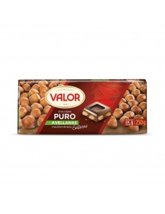 CHOC. PURO CON AVELLANA...
