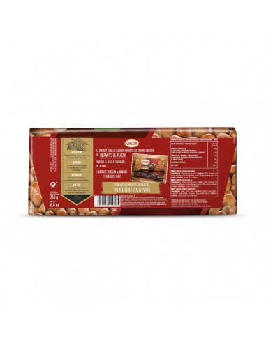 CHOC. PURO CON AVELLANA 250GR VALOR...