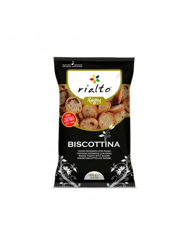 BISCOTTINA CON PASAS 100 GRS (12 UND)