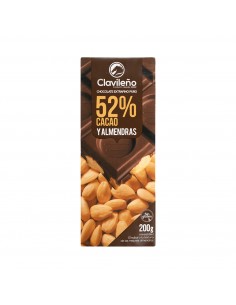 CHOC. PURO 52% ALMENDRA...