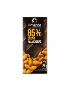 CHOC. NEGRO 85% C/ALMENDRAS...