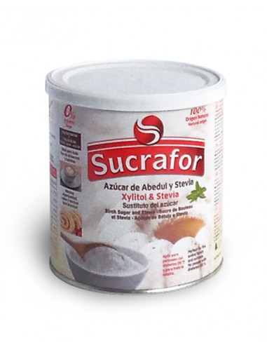 XILITOL Y STEVIA 'SUCRAFOR' 500 GRS...
