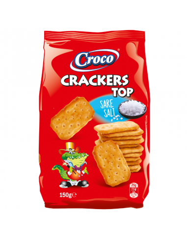 CRACKERS TOP SAL 150 GRS CROCO (12)